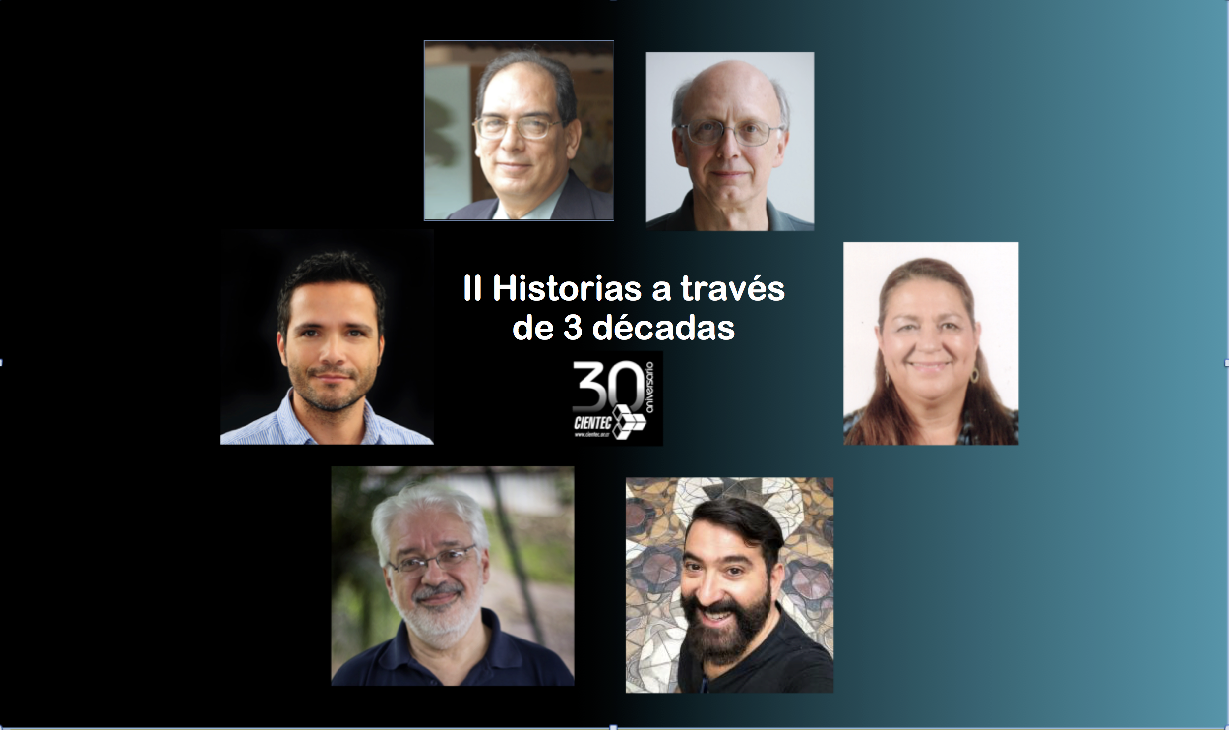 II grupo de Historias de 30 años de CIENTEC