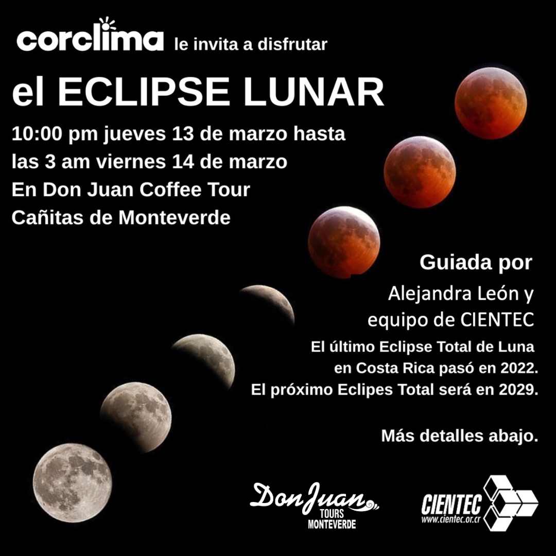 Invitación al Eclipse en Monteverde