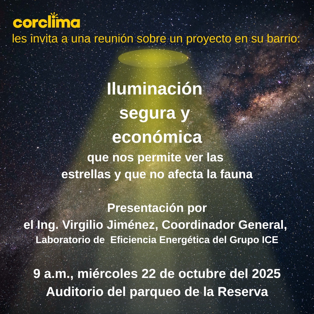 Invitación conferencias Monteverde