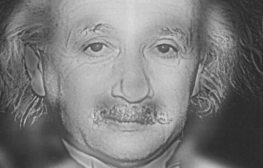 Einstein o Marilyn Monroe- juego de percepción, felicitaciones XXV Aniversario