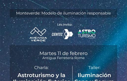 anuncio Charlas Monteverde