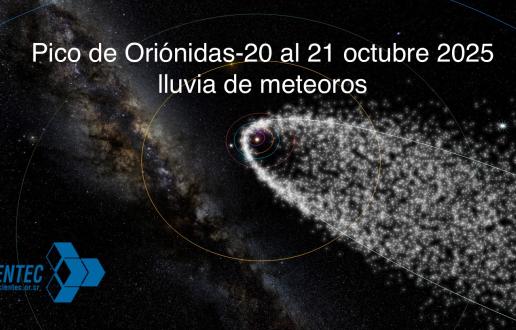 anuncio lluvia de metoros Oriónidas