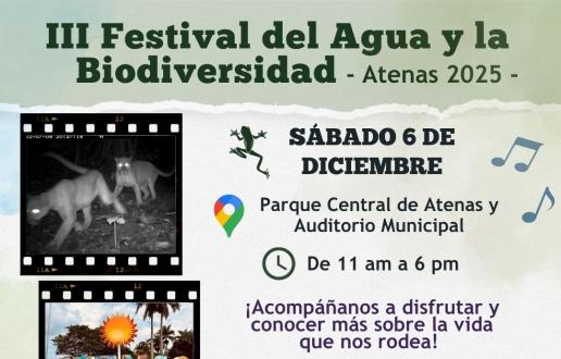 Anuncio del Festival del agua