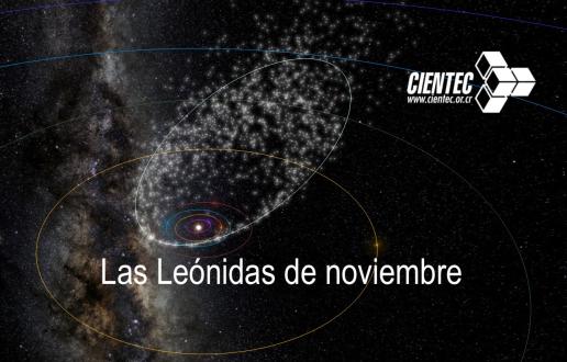 Anuncio Las Leónidas de noviembre