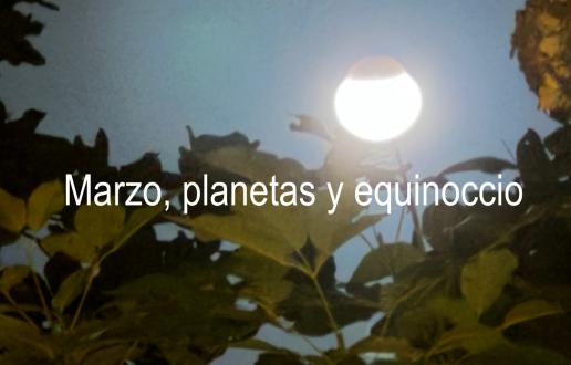 Anuncio planetas y equinoccio