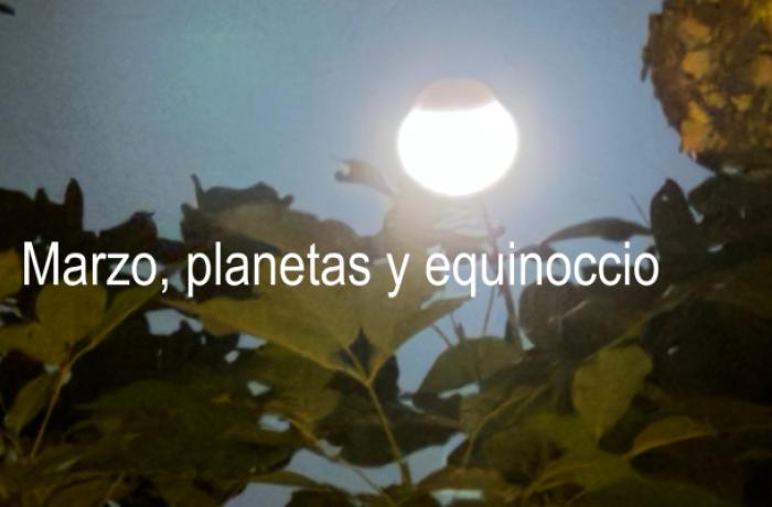 Anuncio planetas y equinoccio