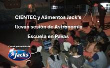 anuncio sesión astronomía Pavas