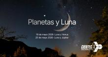 Planetas y Luna se encuentran en mayo