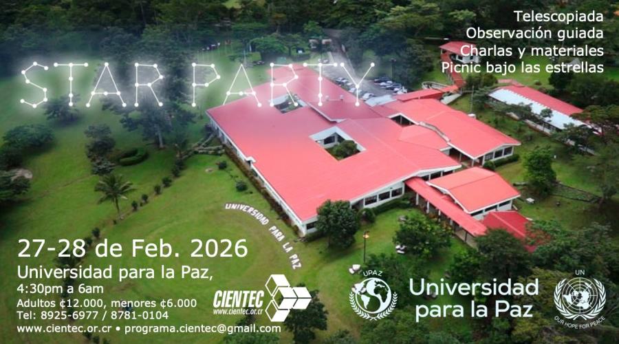 Anuncio Star Party UPAZ
