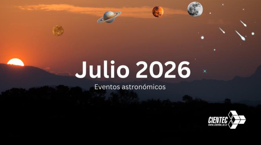 eventos astronómicos en julio